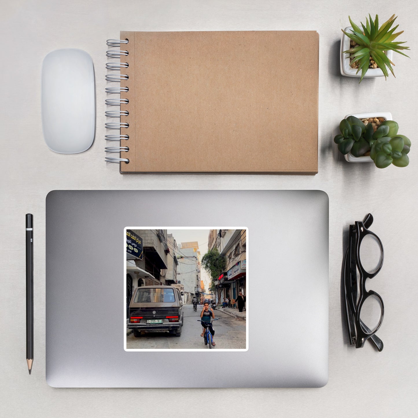 Palestine Boy Sticker | Palestine Sticker | Free Palestine